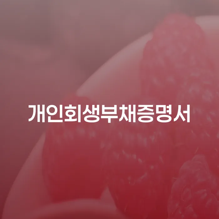 빚갚는방법 개인회생 문제해결방법 궁금하다면
